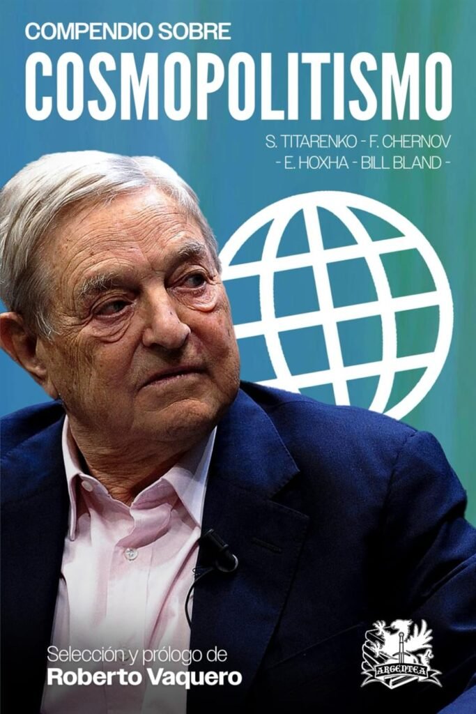 Portada de Compendio sobre cosmopolitismo, selección y prólogo de Roberto Vaquero (Editorial Argéntea)